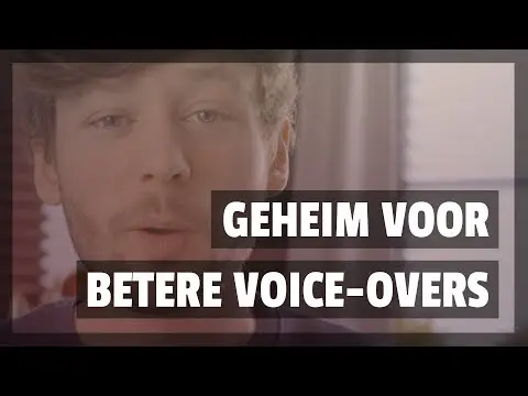 Stemacteur Johfrah Lefebvre over stemcontrole en rust